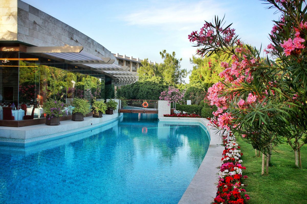 Beautiful setting for Gloria Serenity Hotel, Belek, Turkey