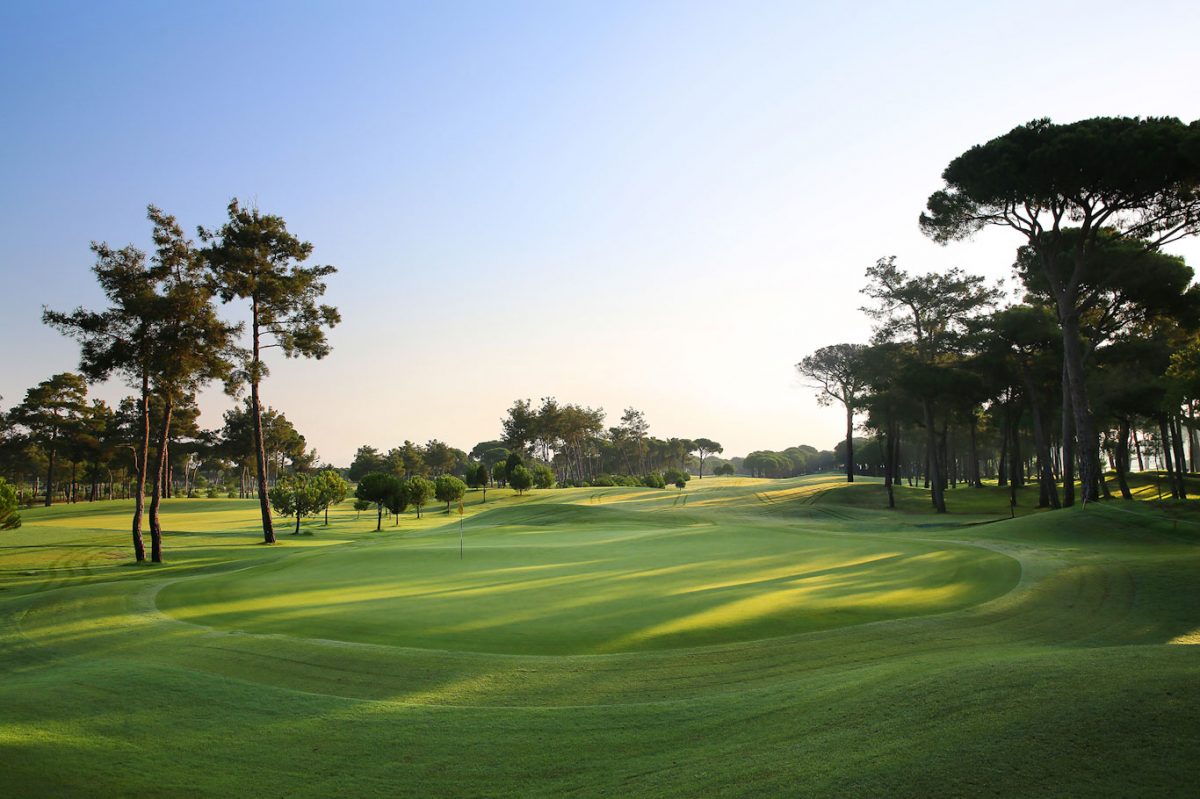 The 11th fairway on Gloria New Golf Course, Belek, Turkey