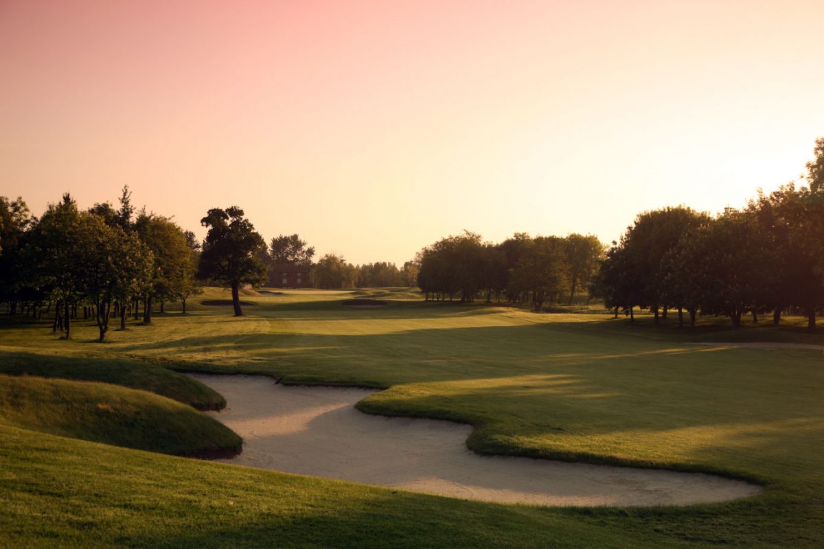 The 17th hole at The Brabazon, The Belfry Hotel and Resort, United Kingdom
