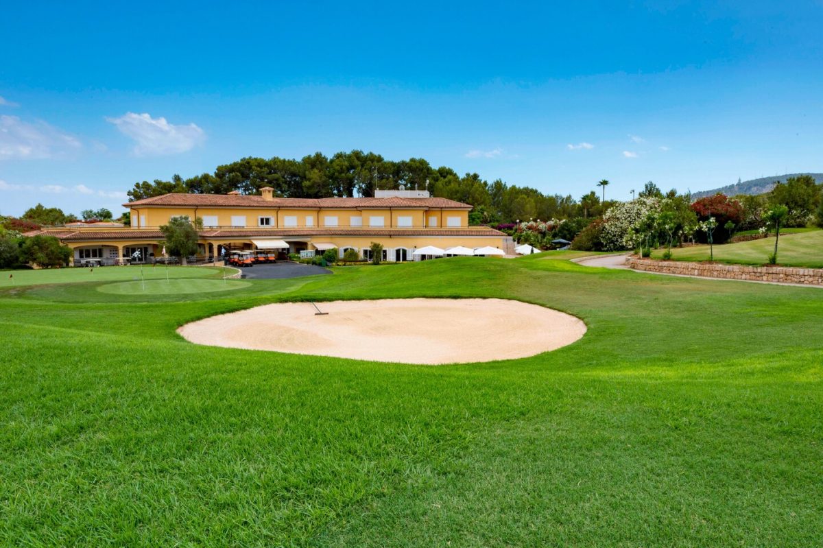 The clubhouse at Son Quint Golf Course, Son Vida, Mallorca