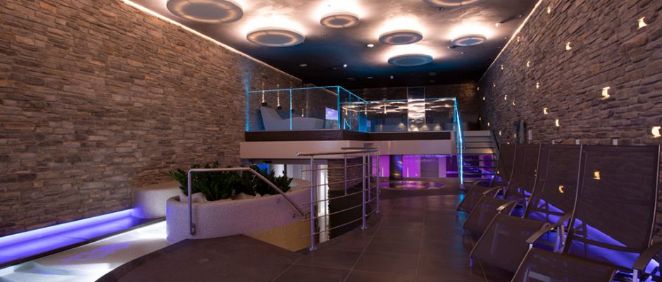 The spa at Grand Hotel Bristol, Stresa, Italy