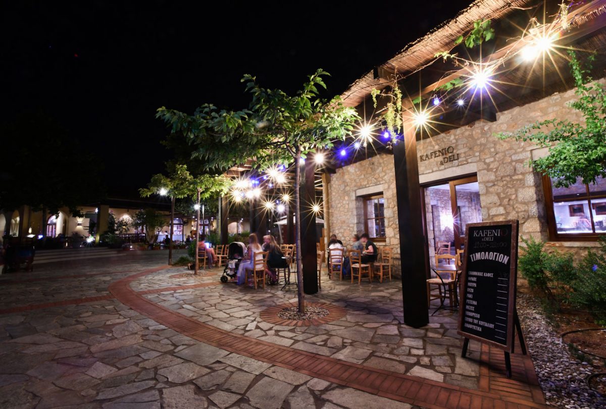 Kafenio, the greek cafe and deli at Costa Navarino Golf Resort, Greece