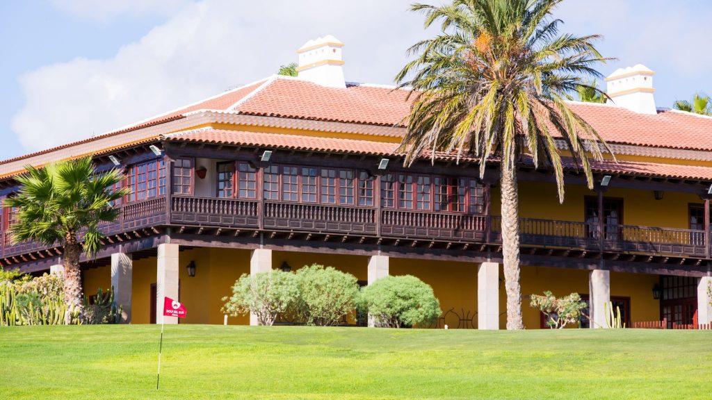 The clubhouse at Golf del Sur, Tenerife