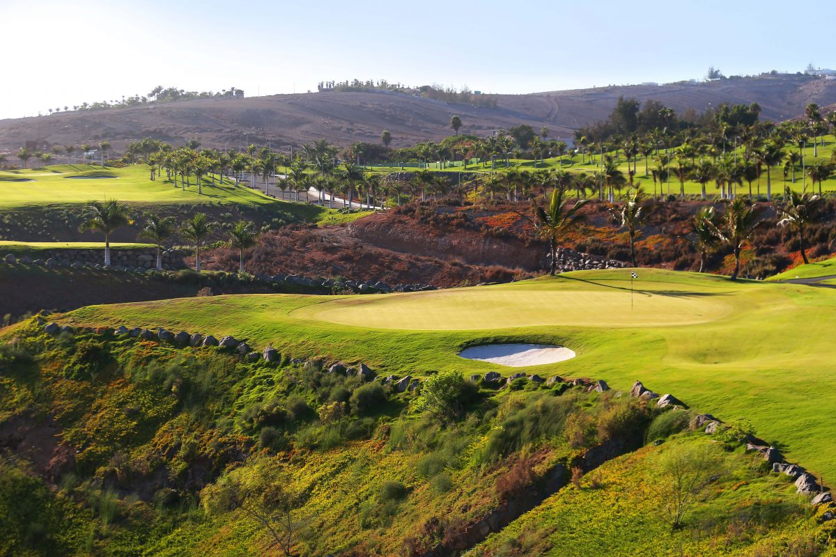 Challenging layout at Meloneras Golf Club, Gran Canaria, Canary Islands