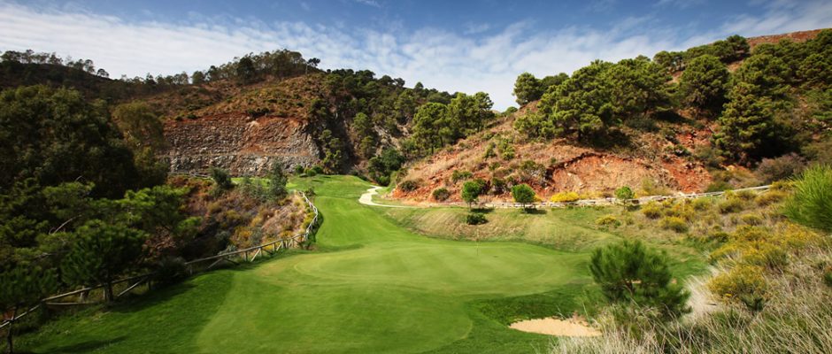 Stunning landscape at La Zagaleta, Benahavis, Costa del Sol, Spain
