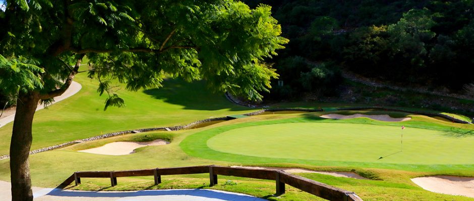 On to the next hole at La Zagaleta, Benahavis, Costa del Sol, Spain