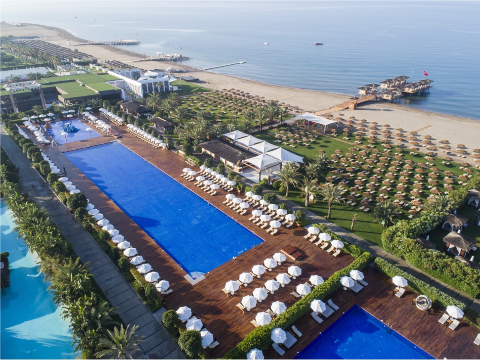 Overview of Maxx Royal Belek Golf Resort, Turkey