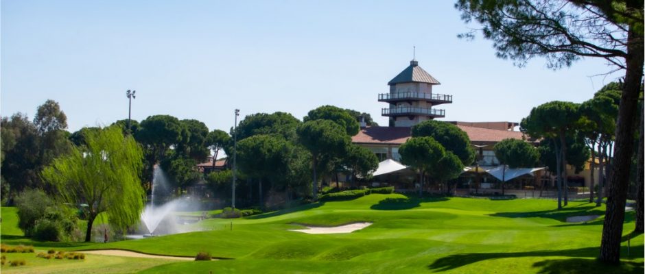 The big finish at Montgomerie Maxx Royal Golf Course, Belek, Turkey