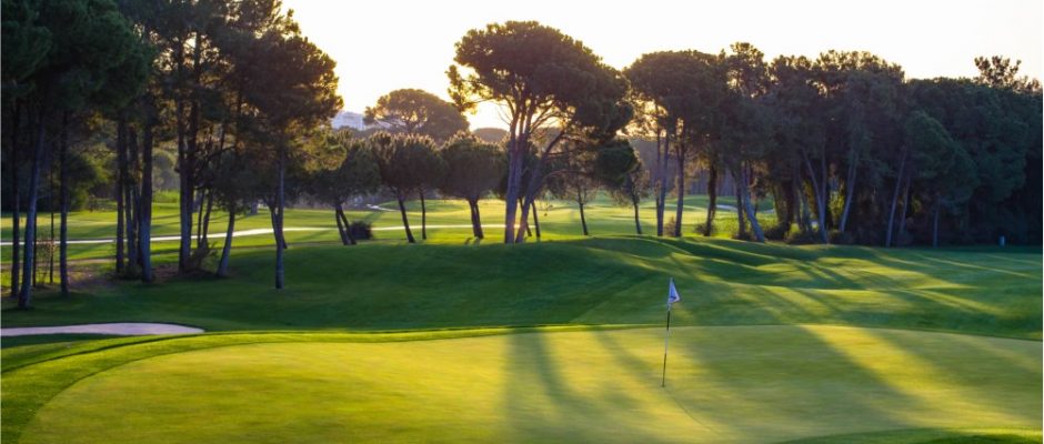 The third hole on Montgomerie Maxx Royal Golf Course, Belek, Turkey