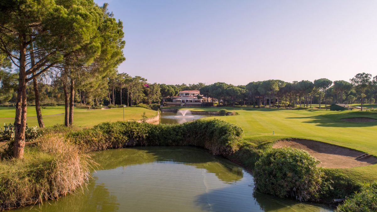 Approaching the clubhouse at National Golf Club, Belek, Turkey