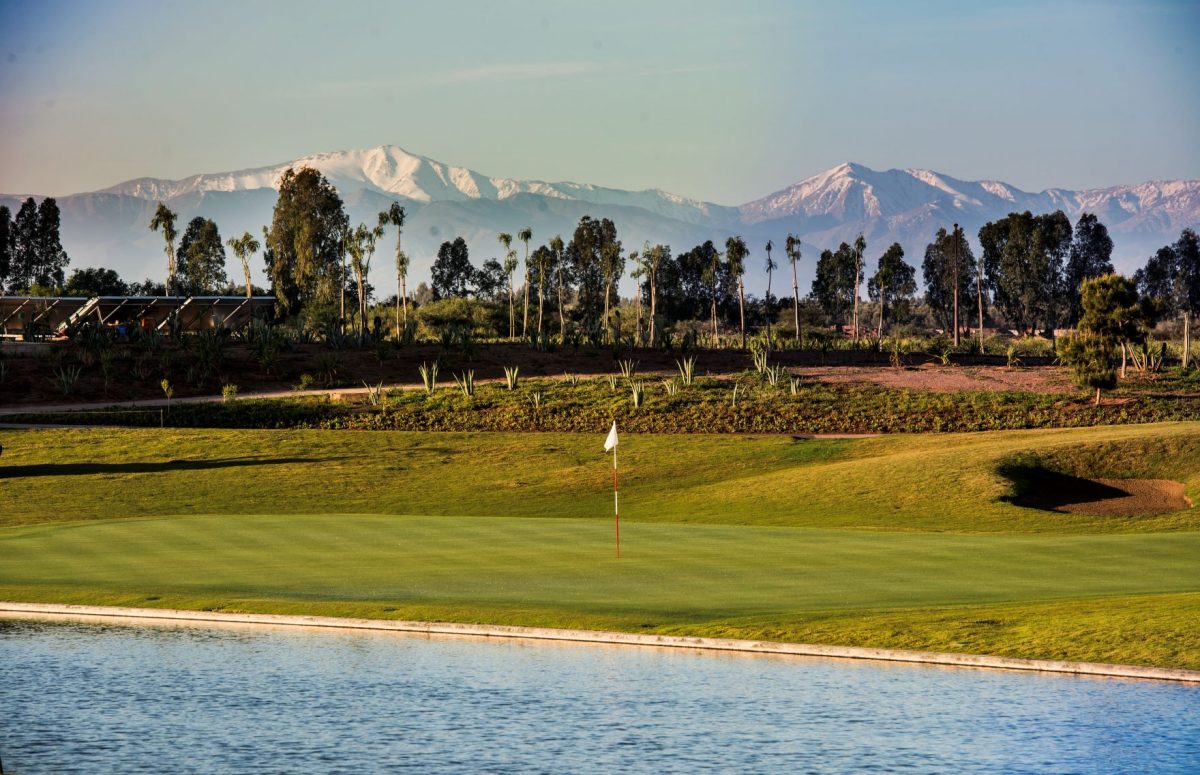 Beautiful setting for Noria Golf Club, Marrakech, Morocco. Golf Planet Holidays.