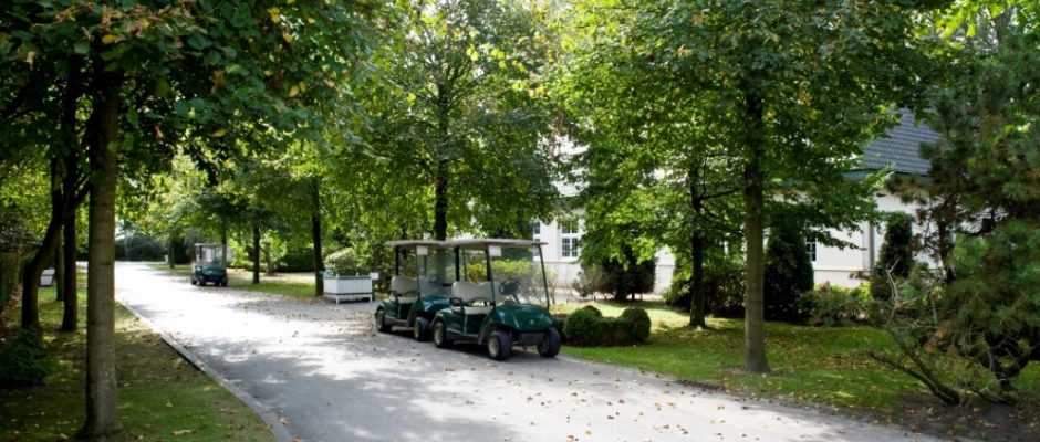 Plenty of buggies at Oostburg Golf Club, Holland