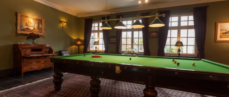 Oostburg golf clubhouse snooker table, Holland