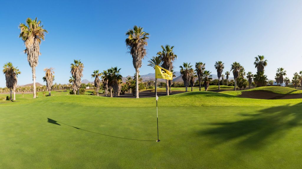 The 11th green at Golf del Sur, Tenerife