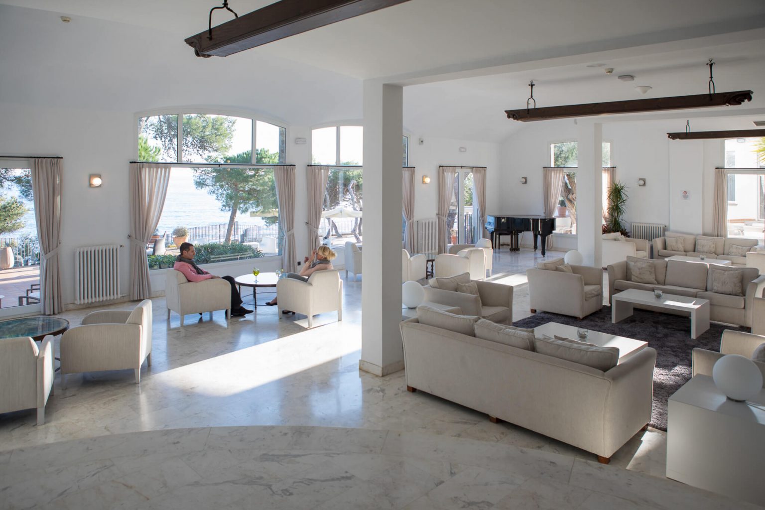 The lobby by Park San Jorge Hotel, Platja d'Aro, Spain