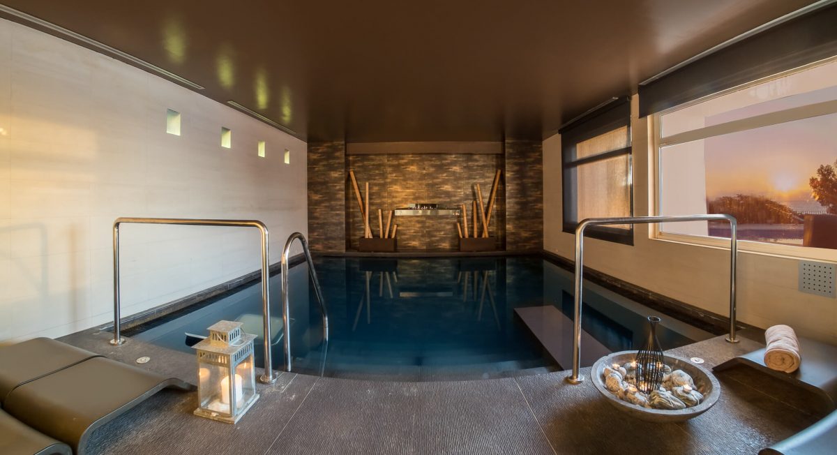 The spa area at Park San Jorge Hotel, Platja d'Aro, Spain