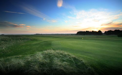 Lovely links at Prince's Golf Club, Kent, England