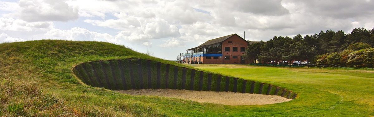 The seventh hole at Prince's Golf Club, Kent, England