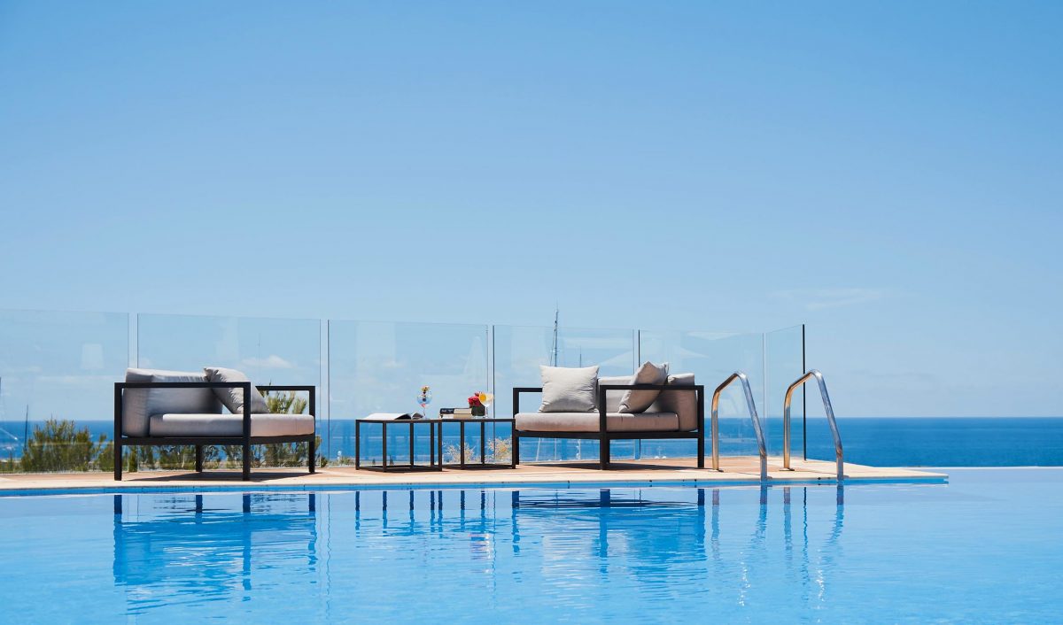 Relax by the pool at Pure Salt Port Adriano Calvia, Mallorca