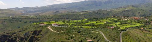 Overview of Real Las Palmas Golf Club, Gran Canaria, Canary Islands