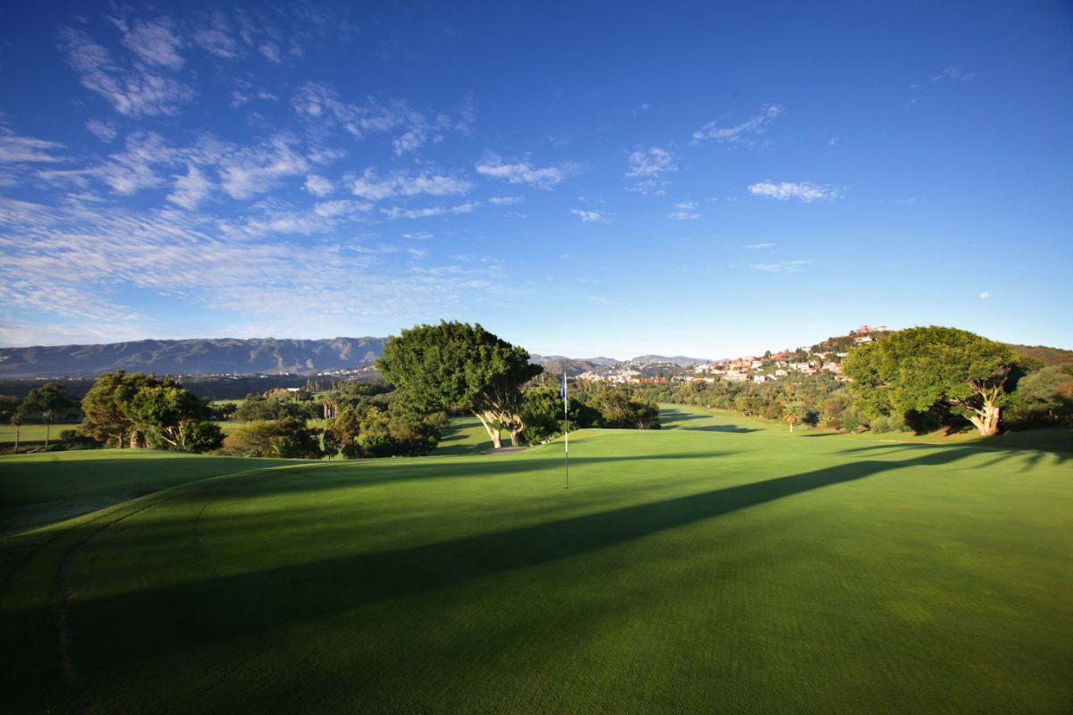 Mountain views from Real Las Palmas Golf Club