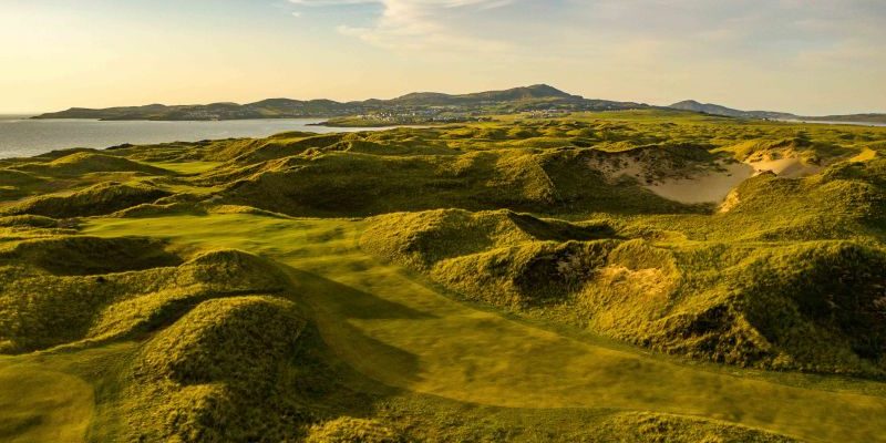 The second hole at Rosapenna Golf Club, Northern Ireland