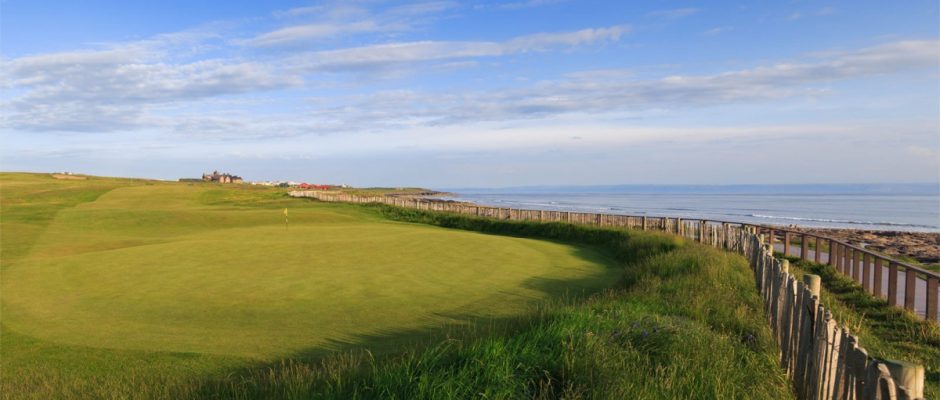 The grand finish at Royal Porthcawl Golf Club, Wales