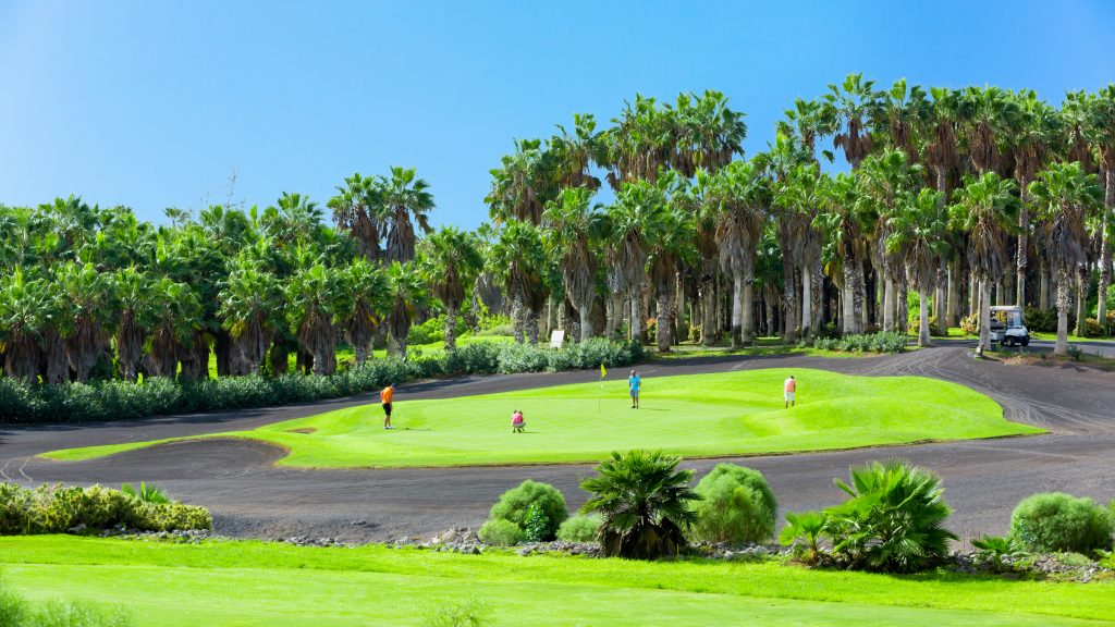 Accurate shots to the green required at Golf del Sur, Tenerife