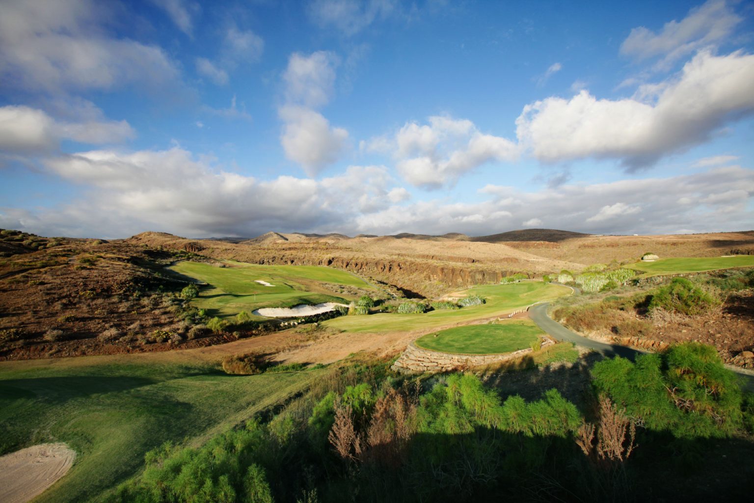 The New course at Salobre Golf Resort, Gran Canaria