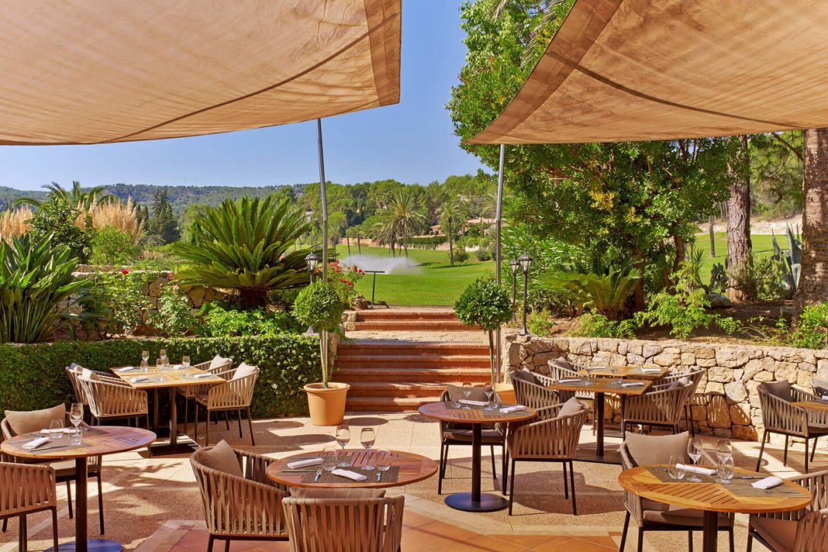 La Bodega patio at Sheraton Mallorca Arabella Golf Hotel
