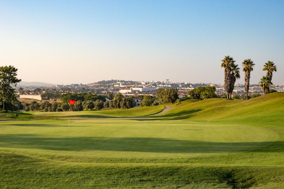 Horizon view at Sherry Golf Course, Jerez, Spain