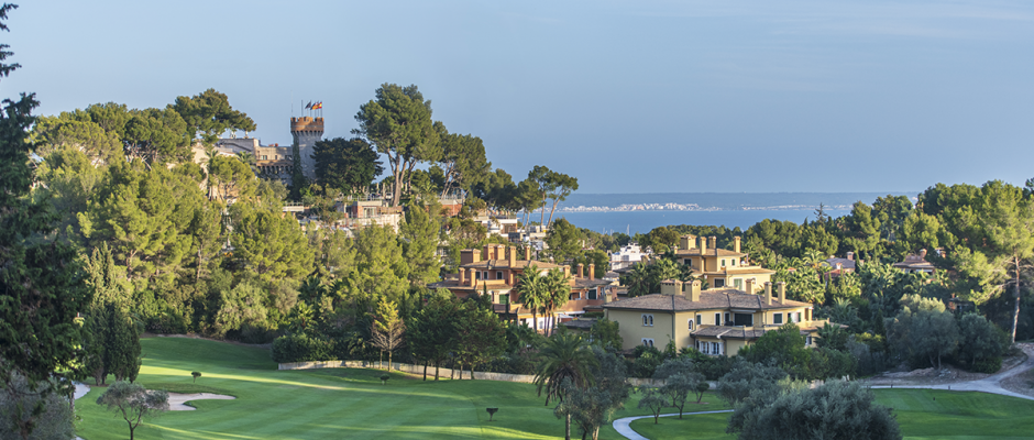 The Son Vida golf course, Mallorca