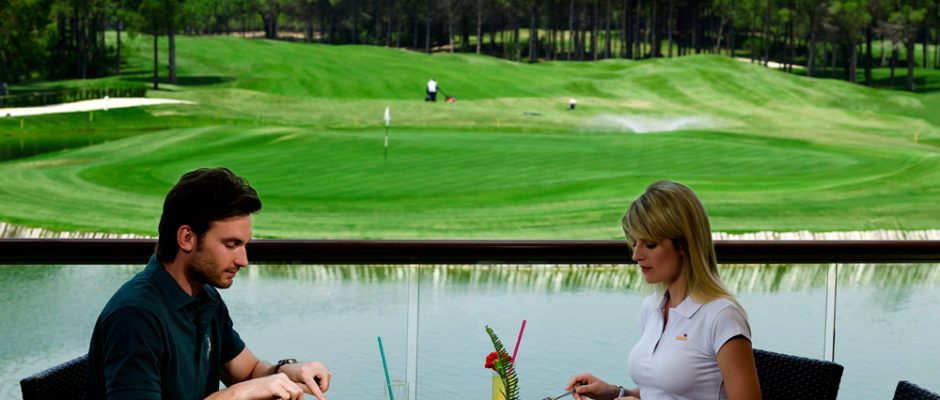 The Sueno Golf clubhouse restaurant, Belek, Turkey