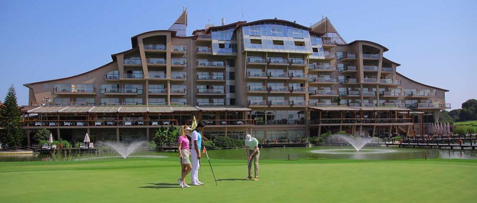 On Sueno Dunes golf course, Belek, Turkey