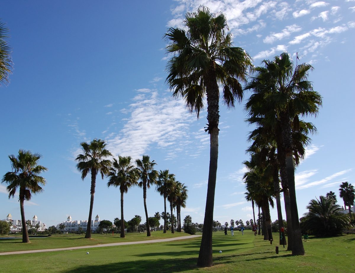 The 18th tee at Costa Ballena Ocean Club de Golf, Costa de la Luz, Spain