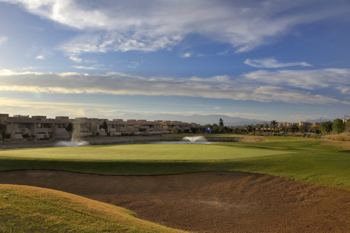 Test your game at The Montgomerie Marrakech Golf Club, Morocco. Gof Planet Holidays.