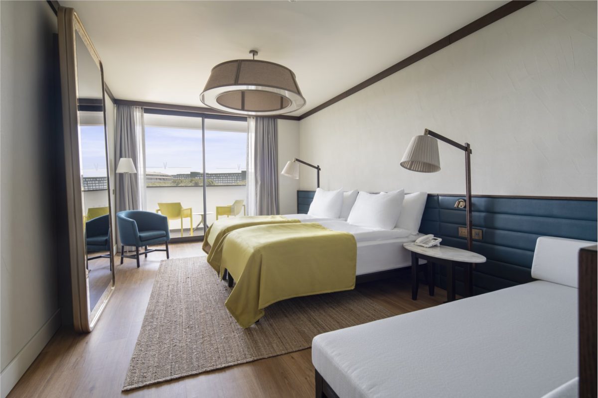 A standard land view room at Voyage Belek Golf and Spa Hotel, Turkey