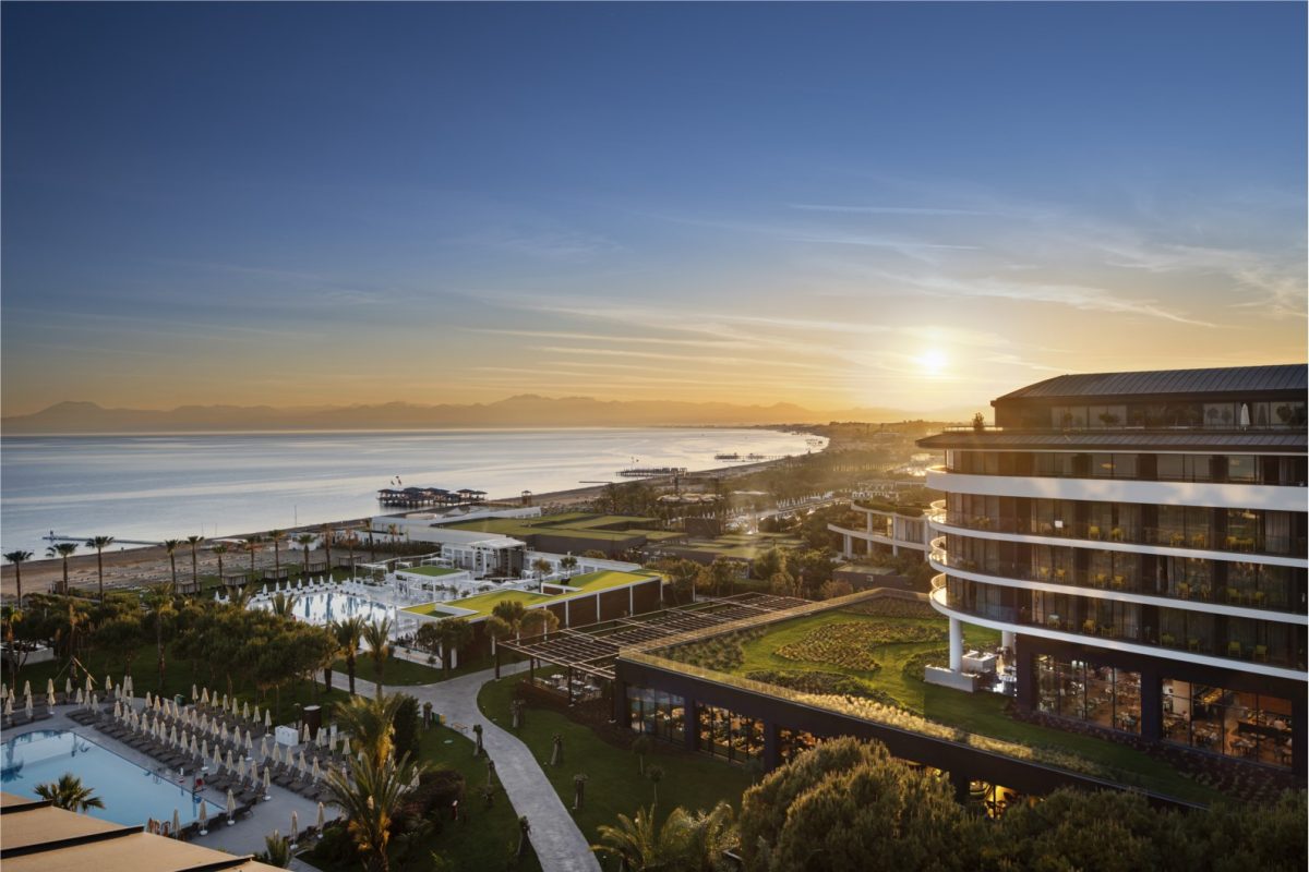 A general view of Voyage Belek Golf and Spa Hotel, Turkey