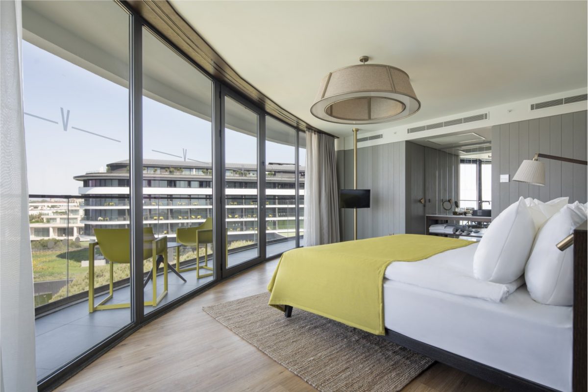 A side seaview family bedroom at Voyage Belek Golf and Spa Hotel, Turkey