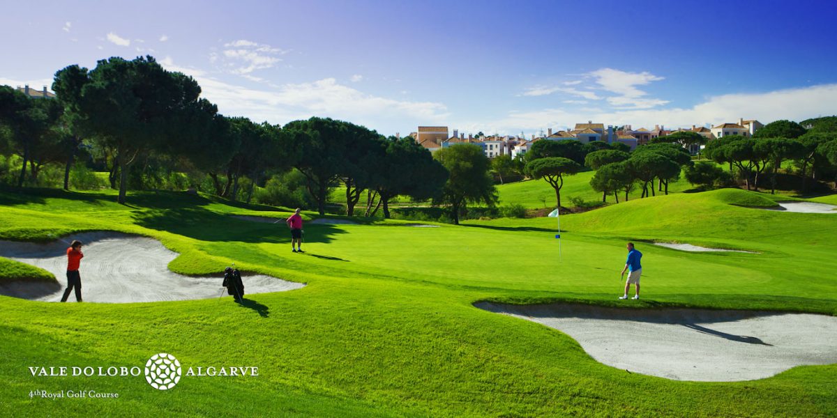 The fourth hole on the Royal course at Vale do Lobo, Algarve