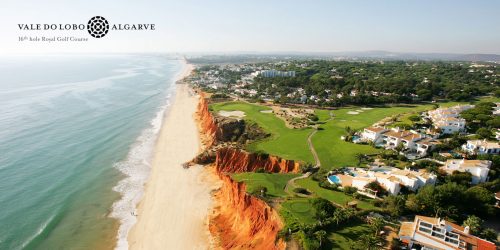 Aerial view of Vale do Lobo Royal and Ocean Golf Courses