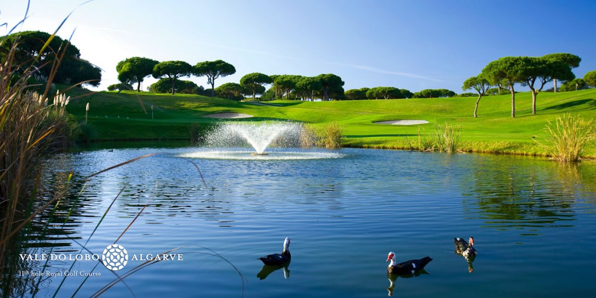 The 11th hole at the Royal Golf Course, Vale do Lobo, Algarve