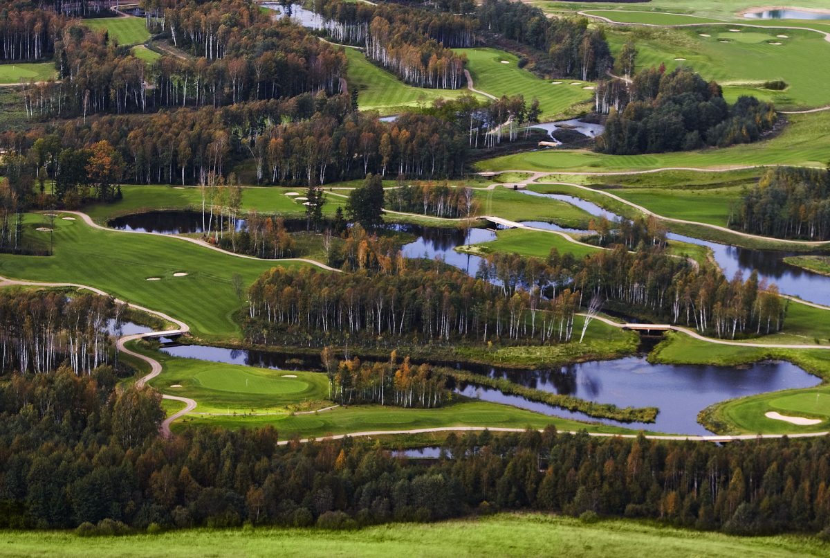Overview of the stunning V Club, Vilnius, Lithuania. Golf Planet Holidays