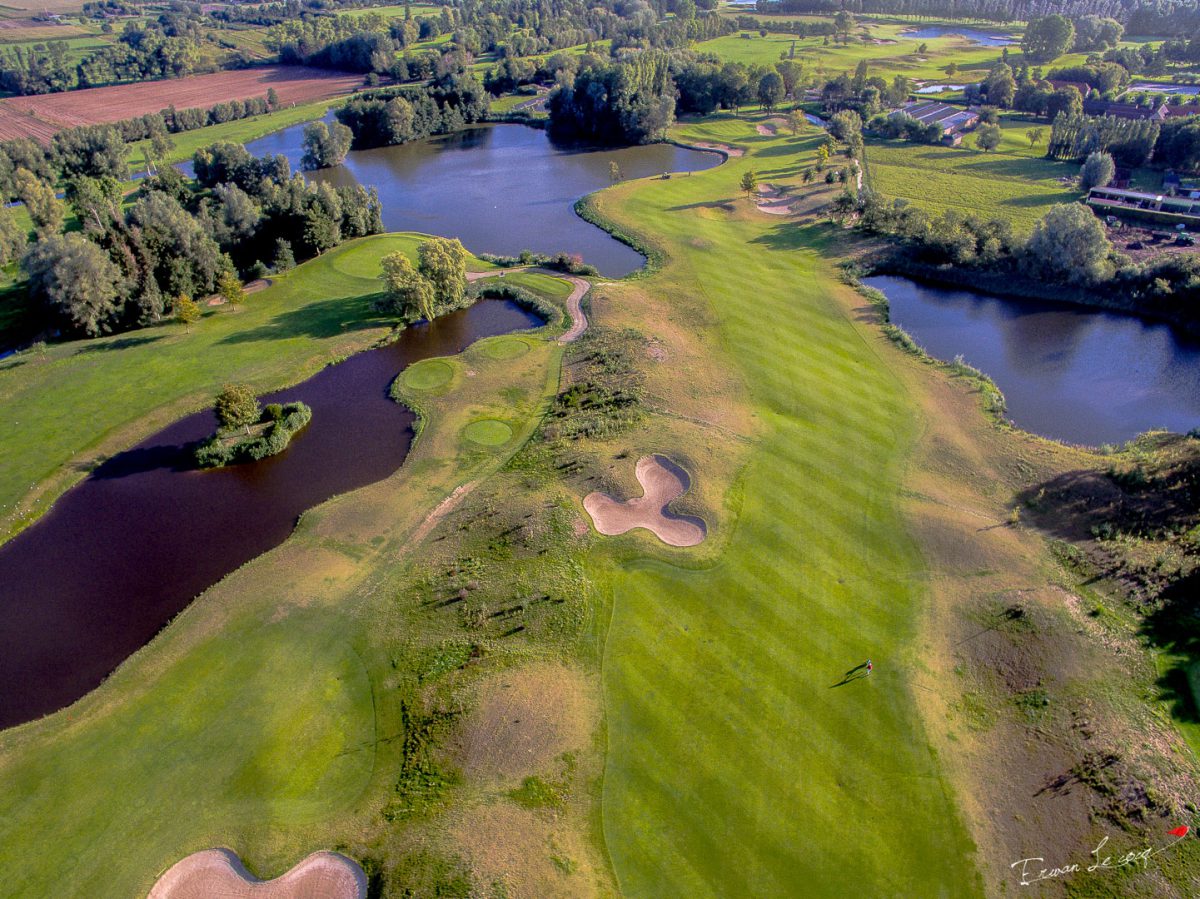 Majestic setting for Damme Golf course, near Bruges, Belgium