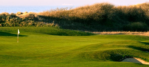 Seaside llinks at Royal Ostend Golf Club, Bruges, Belgium