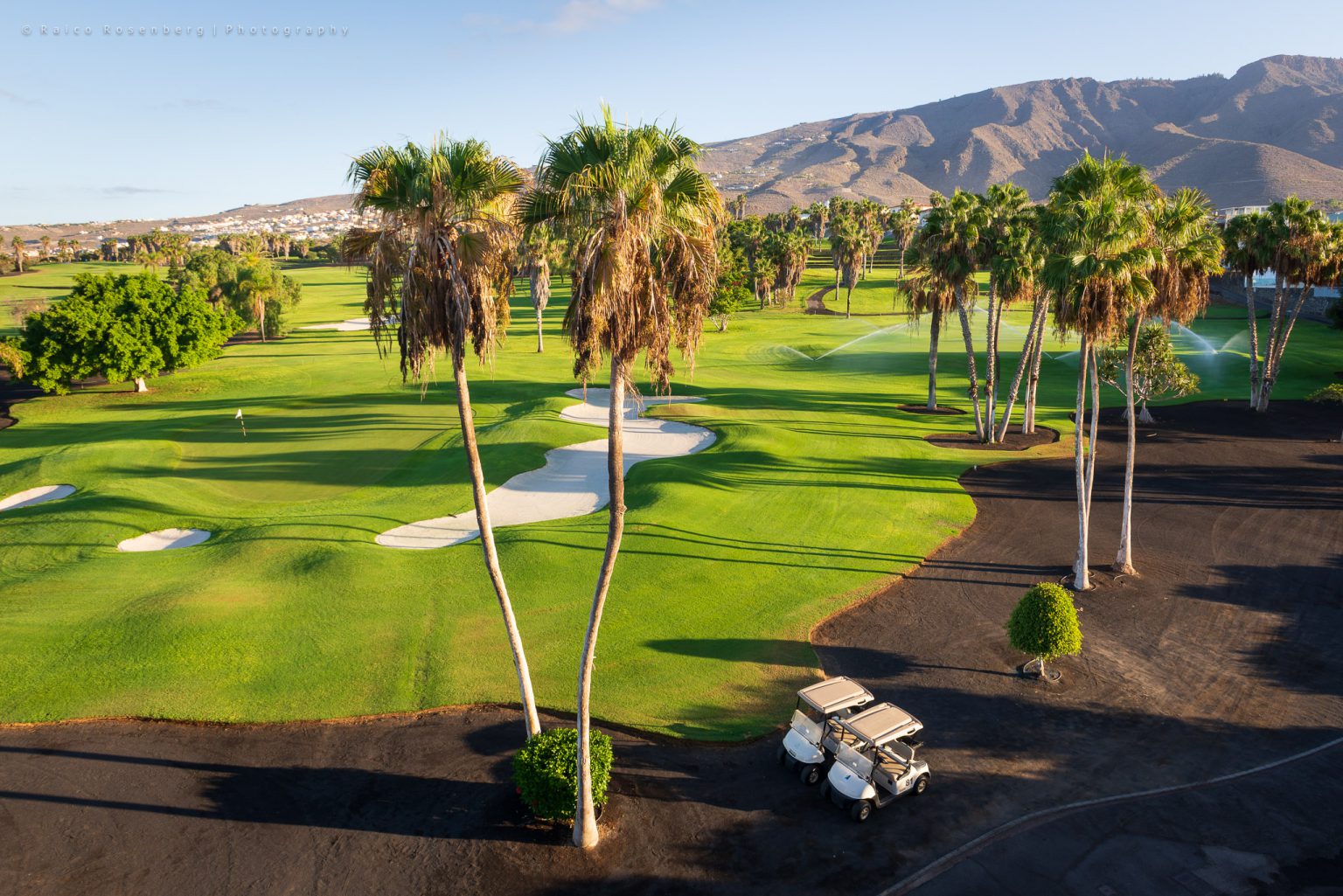 Ready to play at Costa Adeje Golf Club, Tenerife