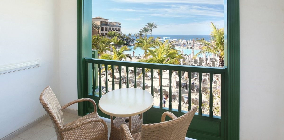 On your balcony at Gran Hotel Lopesan Villa Del Conde, Gran Canaria