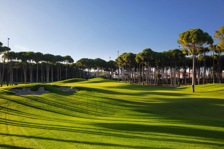 Undulating fairway at Regnum Carya Golf Course, Belek, Turkey. Golf Planet Holidays