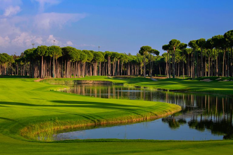 Mature setting for Regnum Carya Golf Course, Belek, Turkey. Golf Planet Holidays