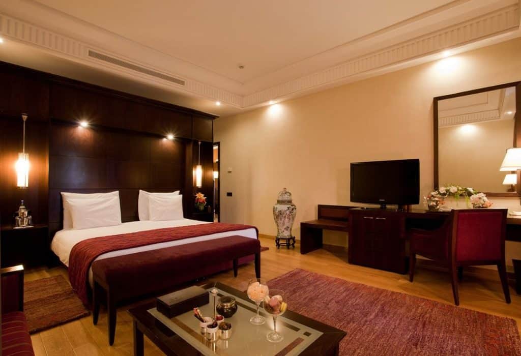 Your room at Kenzi Menara Palace, Marrakech, Morocco. Golf Planet Holidays